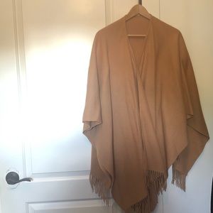 Wool Poncho One Size